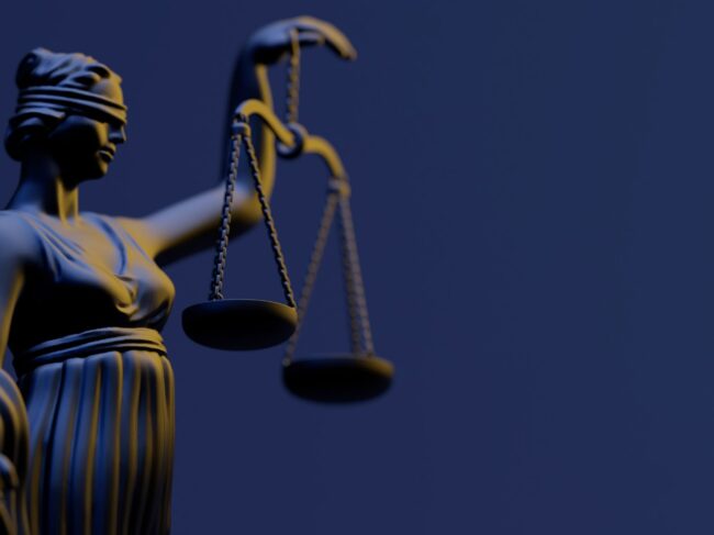 3d,Rendering,Of,The,Statue,Of,Justice,,Lady,Justice,Or